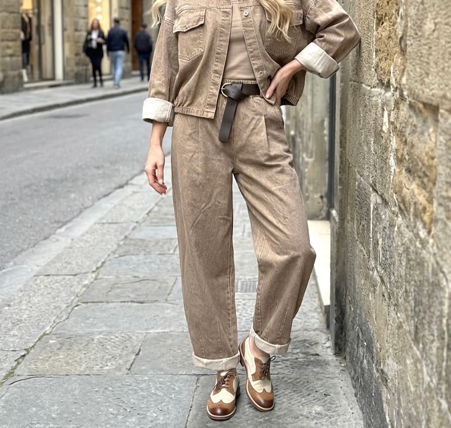 Pantaloni — 46037 — BEIGE
