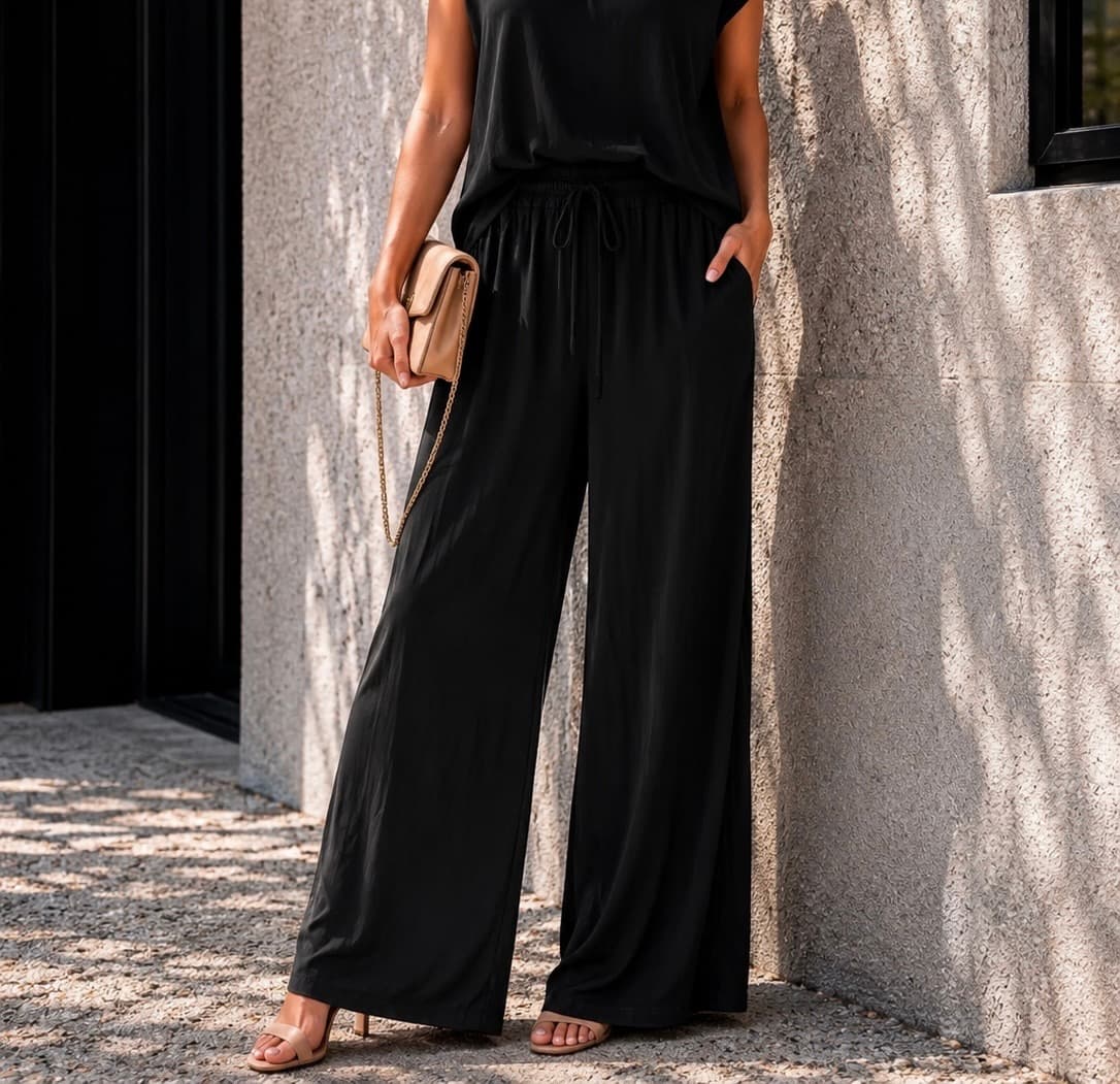 Pantaloni — 24019 — NERO