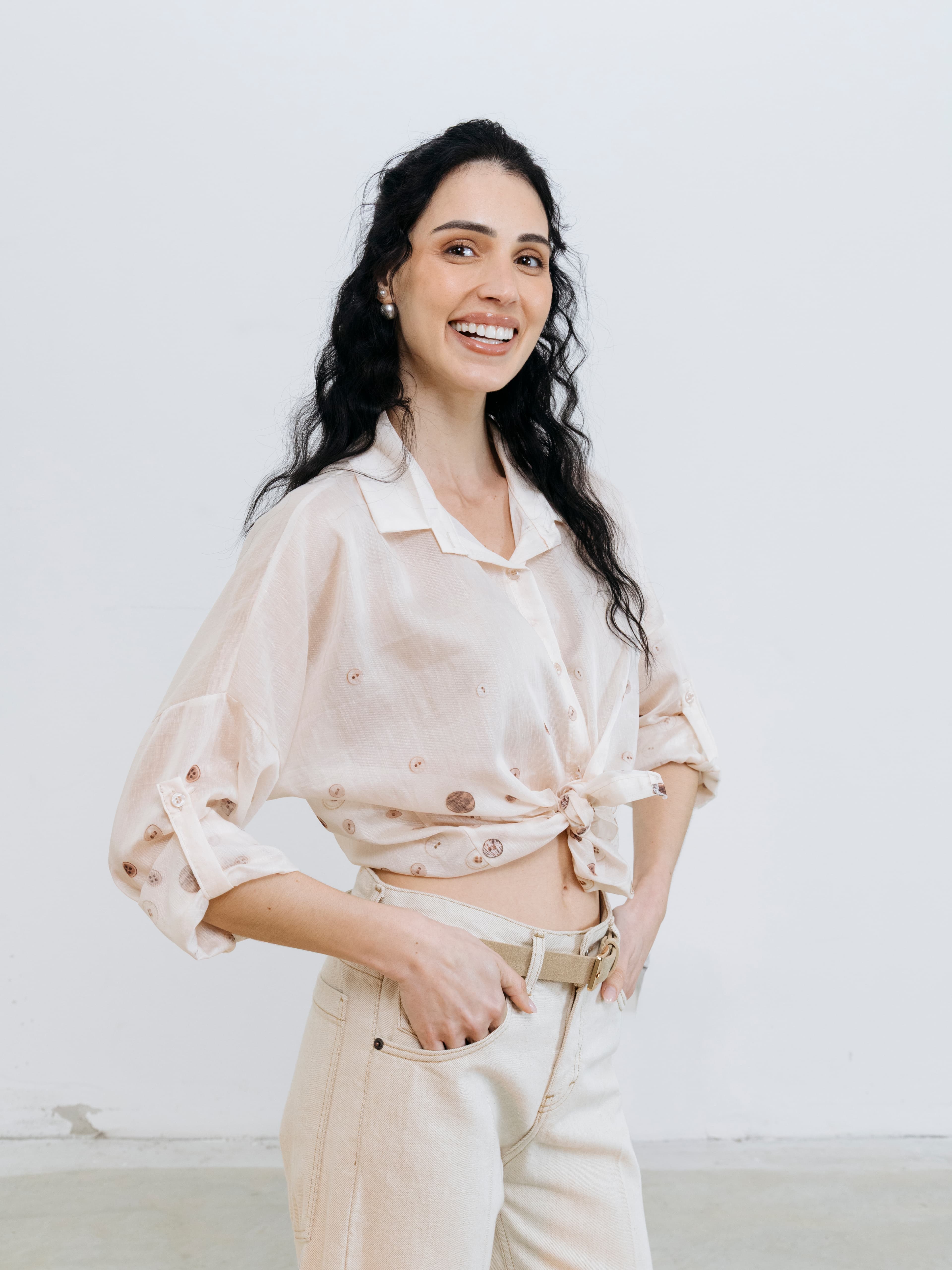 Camicia — 26020 — BEIGE
