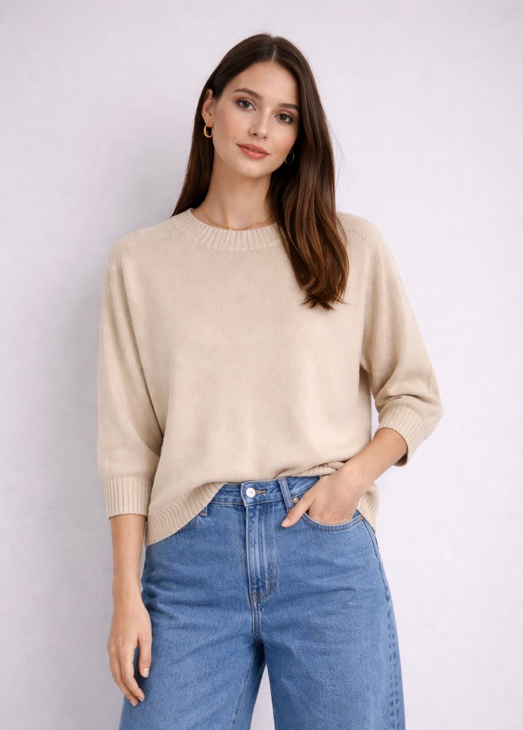 Maglieria — 24019 — BEIGE