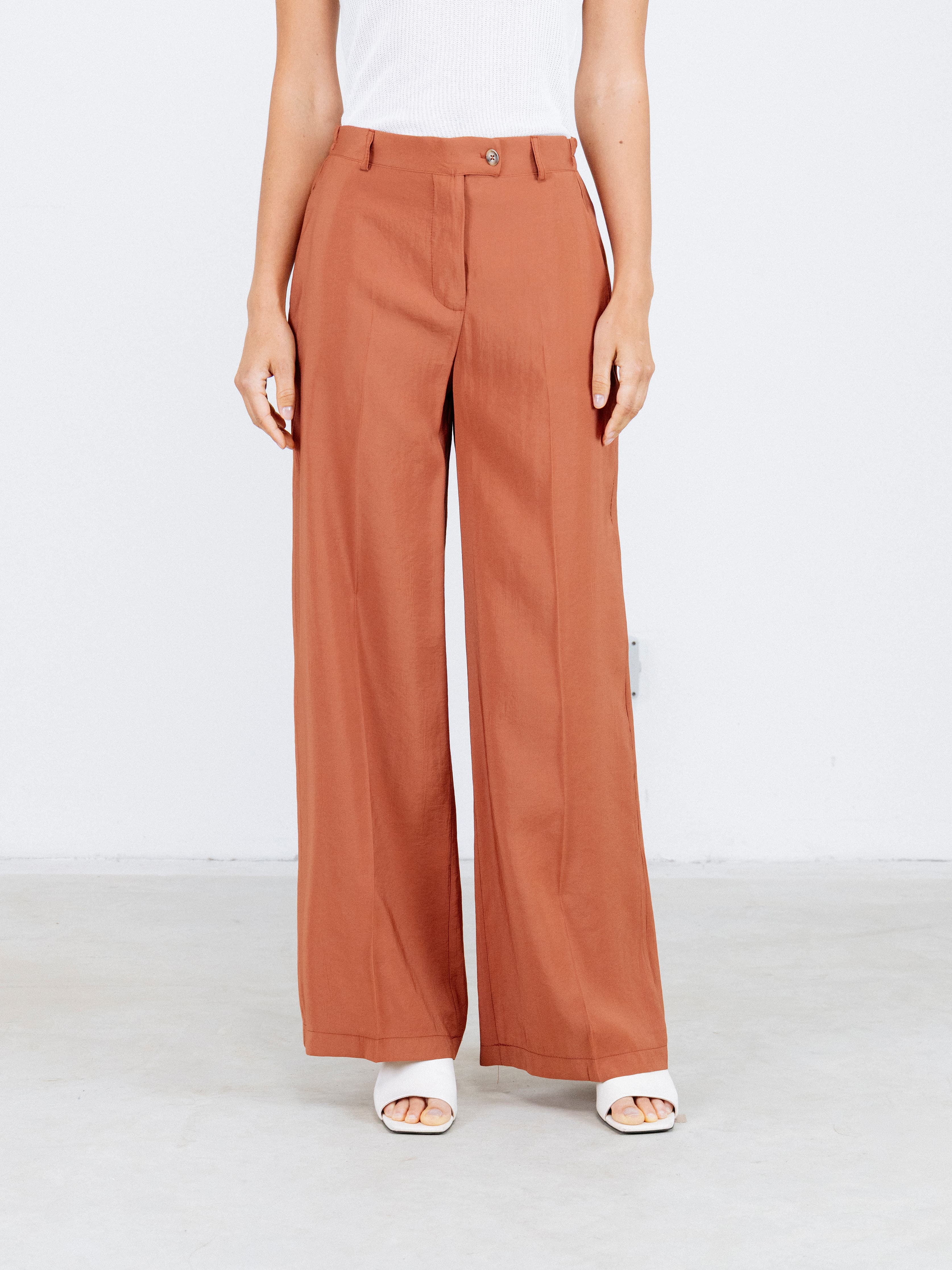 Pantaloni — 42034 — MATTONE