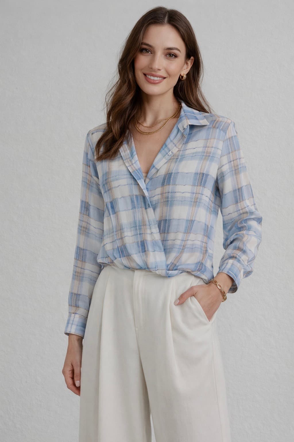 Camicia — 23018 — CELESTE