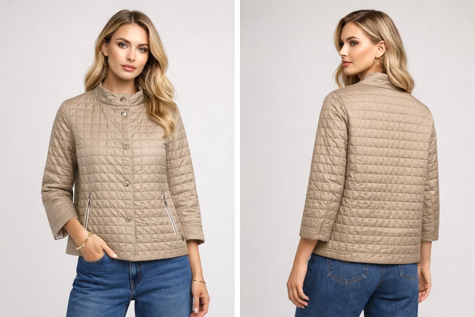 Piumino — 48039 — BEIGE