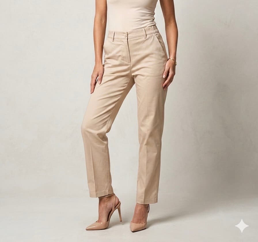 Pantaloni — 27021 — BEIGE
