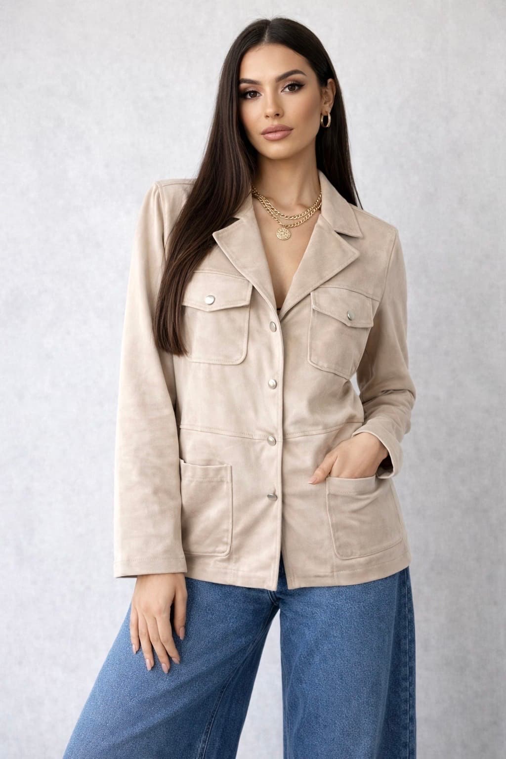 Camicia — 41033 — BEIGE