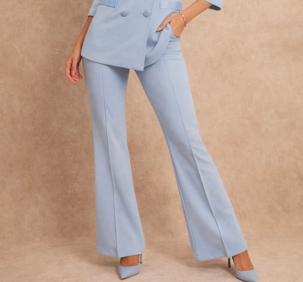 Pantaloni — 21016 — CELESTE