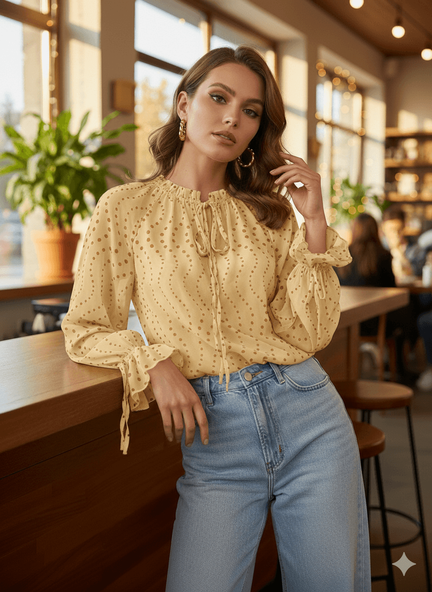 Camicia — 23018 — GIALLO
