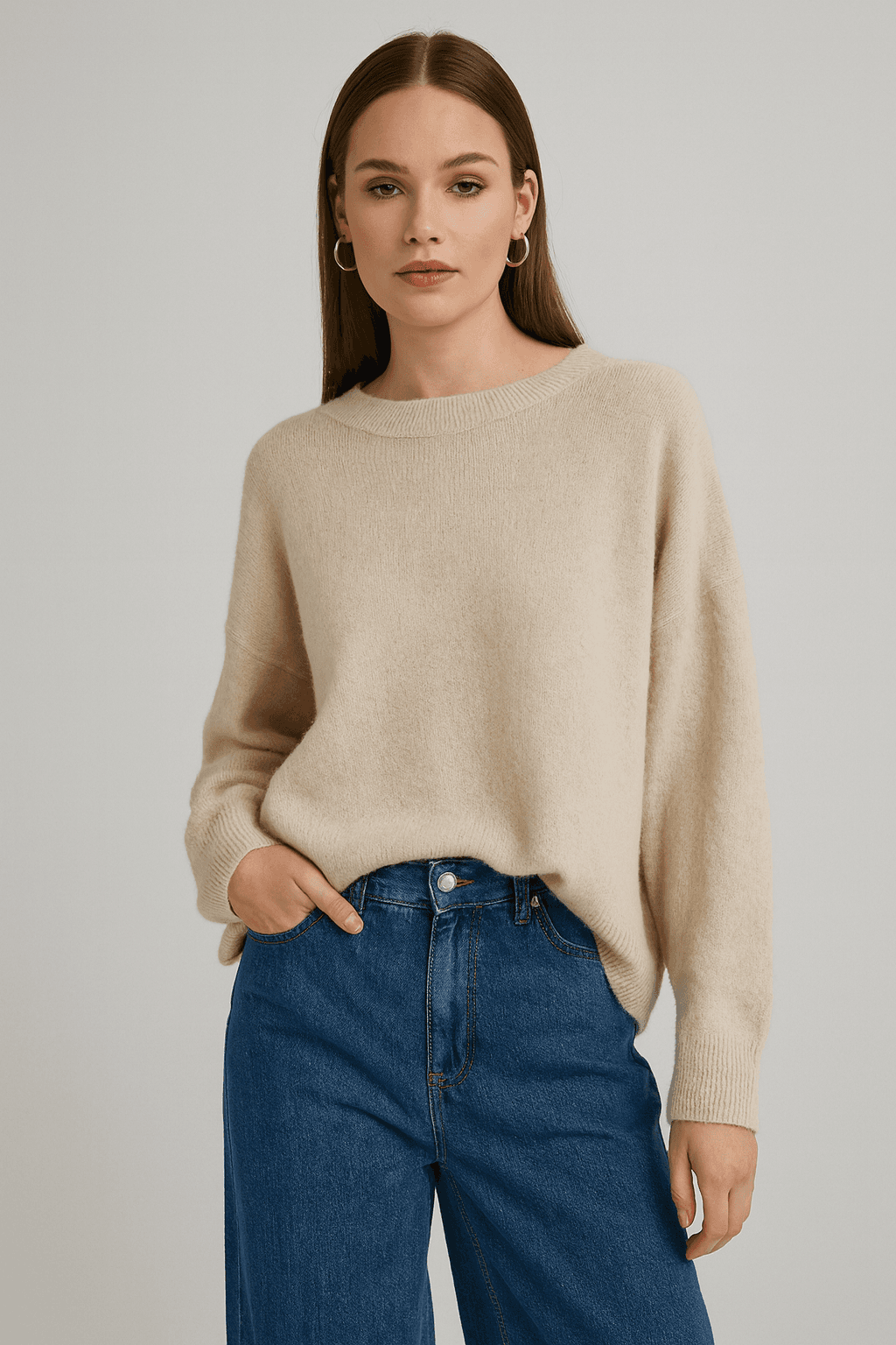 Maglieria — 42034 — BEIGE