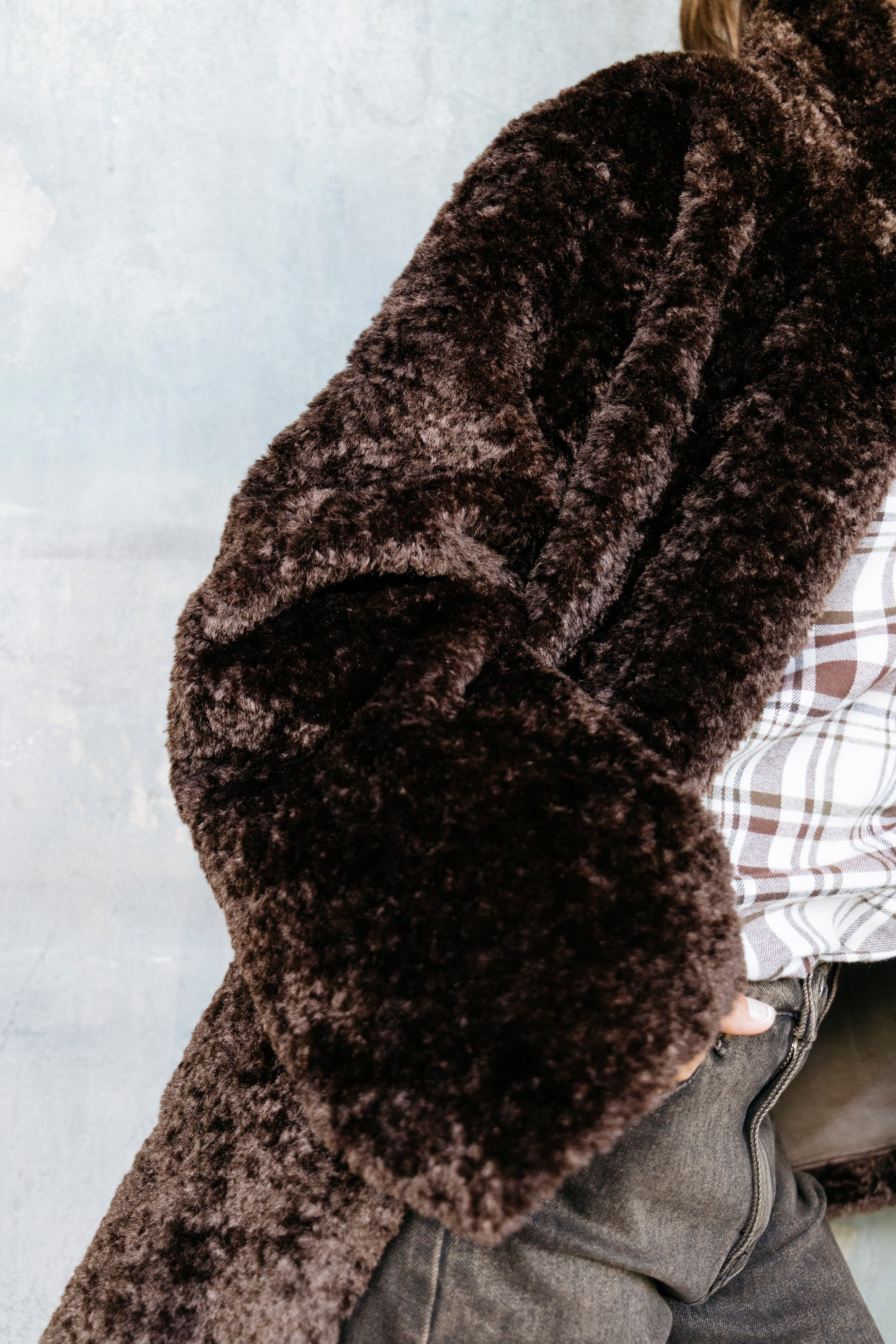 CAPPOTTO REVERSIBILE IN PELLE E PELLICCIA